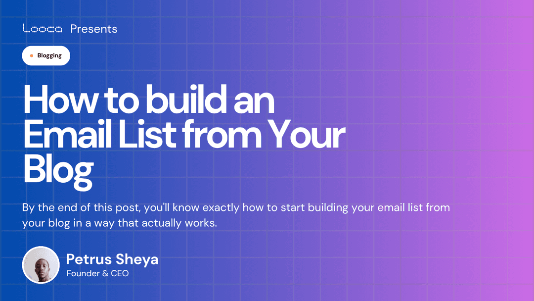 Building an Email List from Your Blog: What Actually Works in 2026