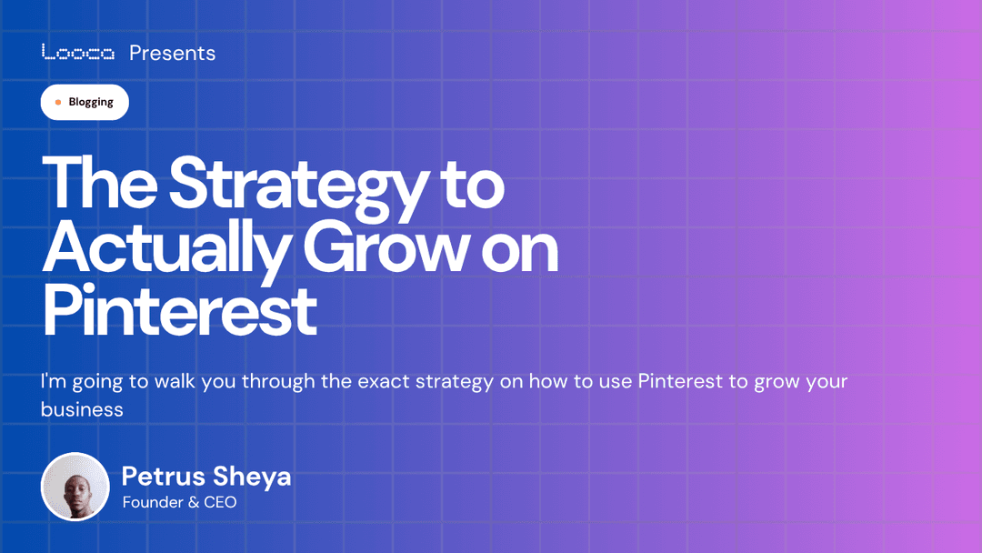 The Strategy to Actually Grow on Pinterest